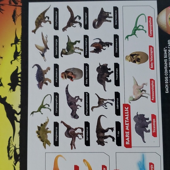 :Lot Of 3 Jurassic Park 30th Anniversary CAPTIVZ Build & Battle blind Golden Egg - Picture 14 of 15